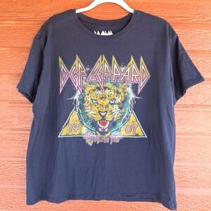 Def Leppard 1987 Hysteria Tour T-Shirt